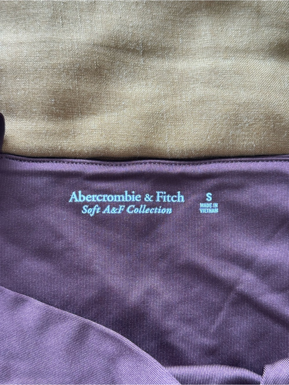 Abercrombie & Fitch Brown One-Shoulder Knot Tank Top - Picture 2 of 3